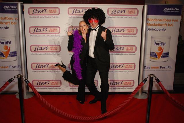 Stars on red carpet